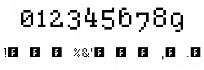 fs not zyamba Regular Font OTHER CHARS