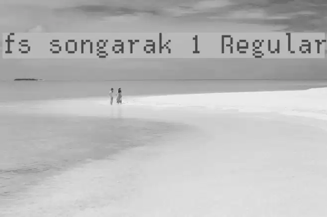 fs songarak 1 Regular Font examples