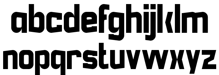 fs sor Regular Font LOWERCASE