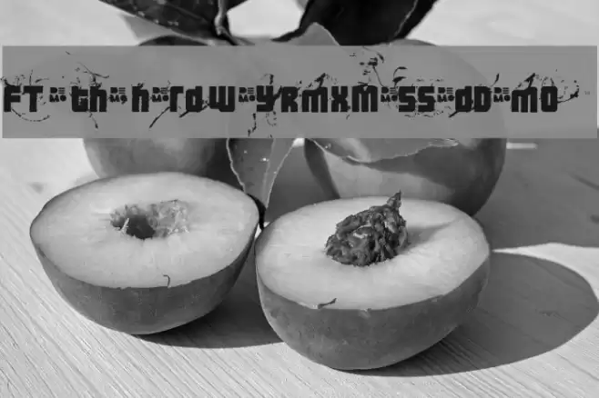 FT 3 the hard way RMXmessedDEMO Font examples