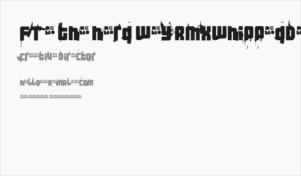 FT 3 the hard way RMXwhippedDEMO Business Card