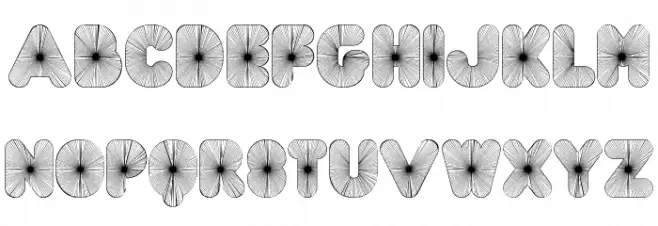 FT AcidTest 2 progressive Polices MINUSCULES