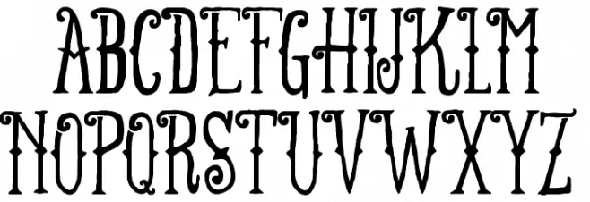FT Anchor Yard Regular Schriftart Groß