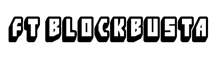 FT Blockbusta  baixar fontes gratis