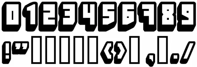 FT Blockbusta Font OTHER CHARS