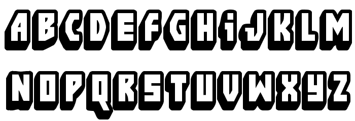 FT Blockbusta Font LOWERCASE