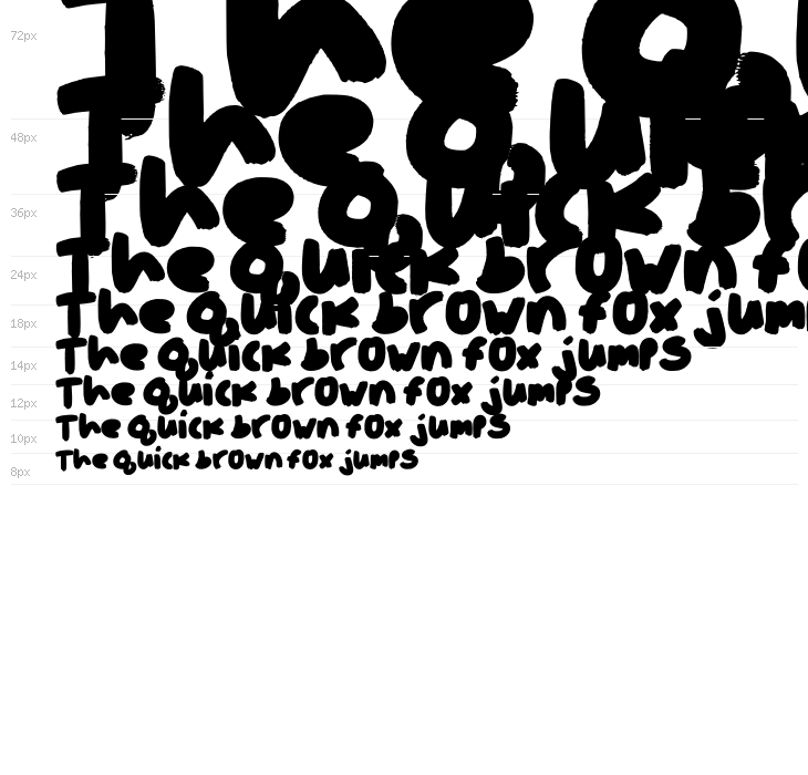 FT Fat Skeleton Regular Waterfall