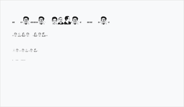 FT Fenotype faces DEMO men Business Card