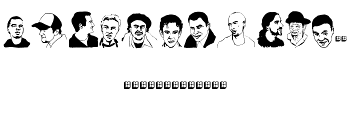 FT Fenotype faces DEMO men フォント 小文字