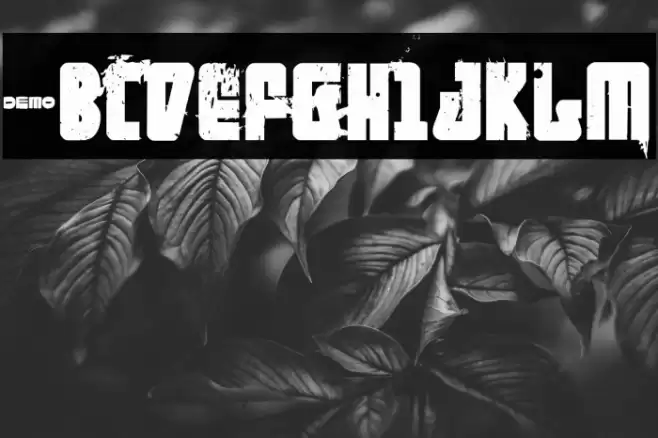 FT NihilistPhilosophy Demoversion Font examples