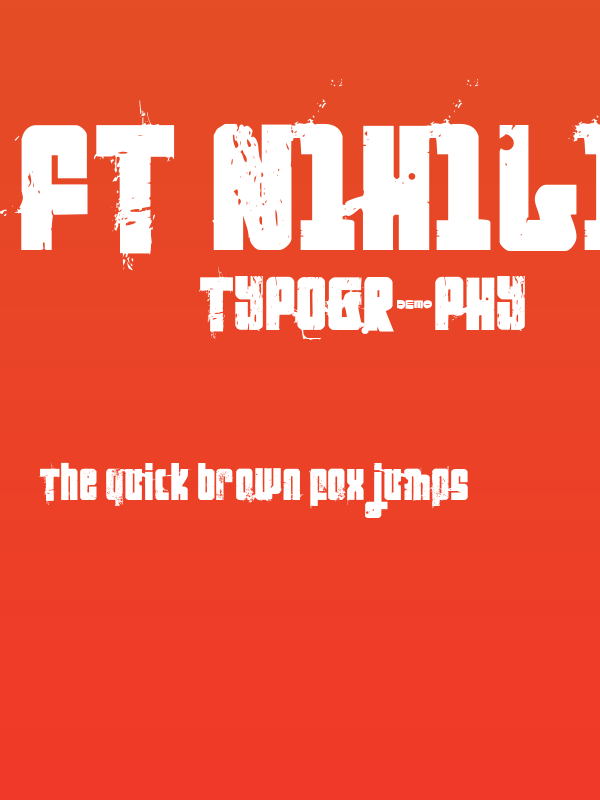 FT NihilistPhilosophy Demoversion Poster