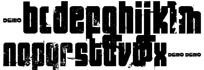 FT NihilistPhilosophy Demoversion Шрифта строчной