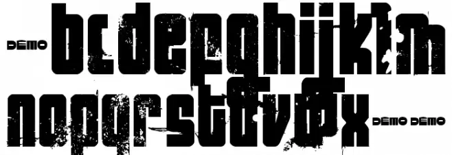 FT NihilistPhilosophy Demoversion Fonte MINÚSCULAS