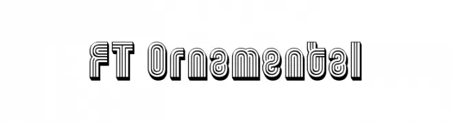 FT Ornamental  Frei Schriftart Herunterladen