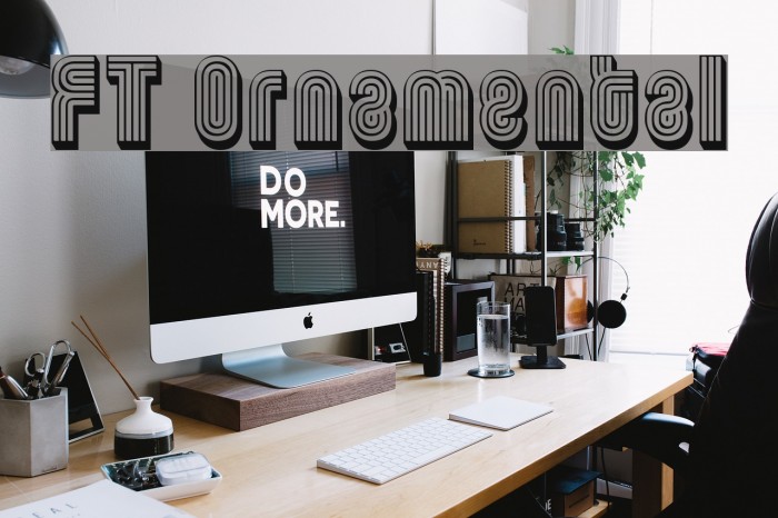 FT Ornamental Font examples