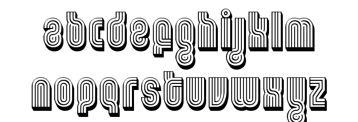 FT Ornamental Font LOWERCASE