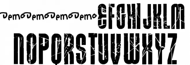 FT Rock It! Deluxe_Demo Schriftart Groß