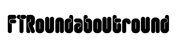 FT Roundabout round फ़ॉन्ट