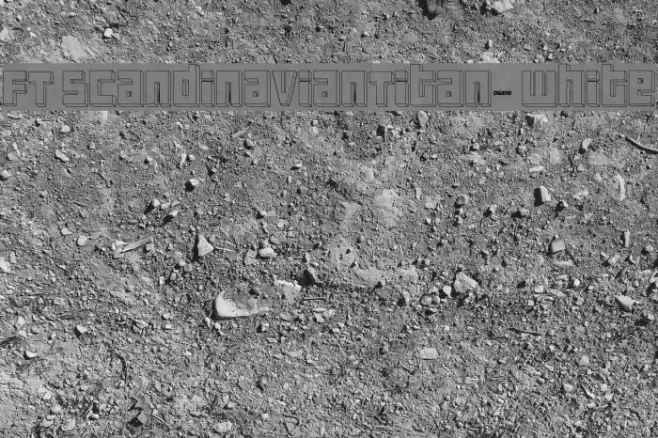 FT ScandinavianTitan2 White Font examples