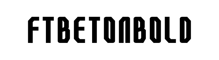 FTBetonBold  baixar fontes gratis