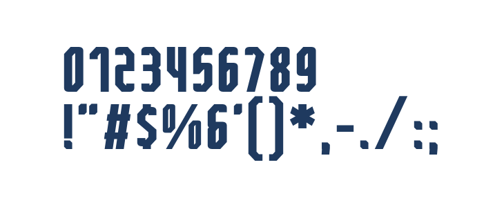 FTBetonBold Other Characters