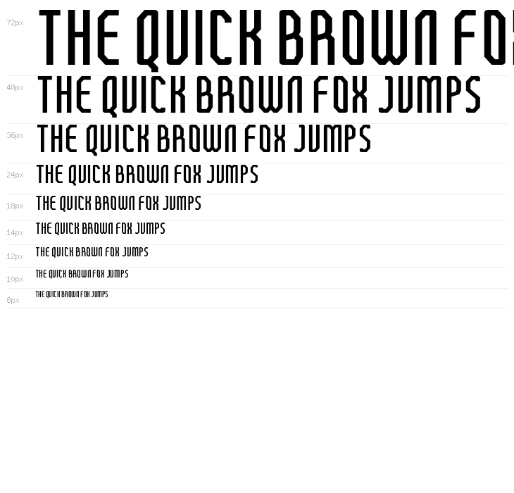 FTBetonItalic Waterfall