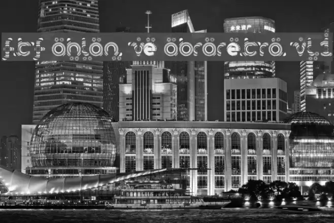 FTF Ahlan Ve AbraRetro vl.1 Font examples