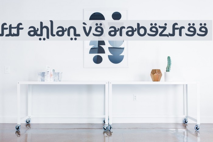 FTF Ahlan Ve Arabez FREE Font examples
