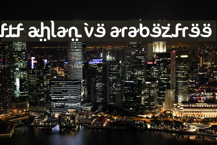 FTF Ahlan Ve Arabez FREE Font examples