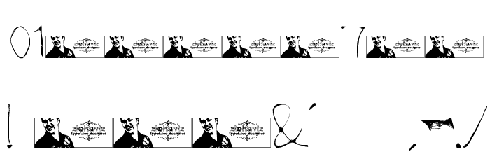 FTF Aywave Arty Font OTHER CHARS