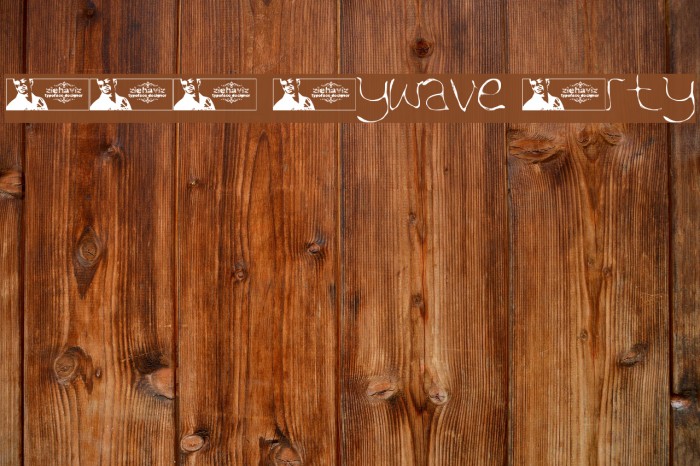 FTF Aywave Arty Font examples