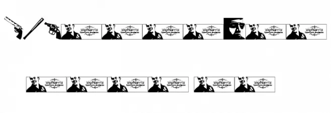 FTF Geng Kapak Merah Font OTHER CHARS