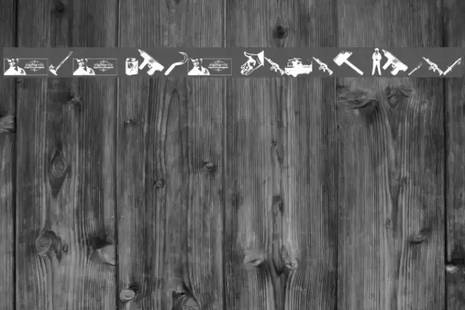 FTF Geng Kapak Merah Font examples