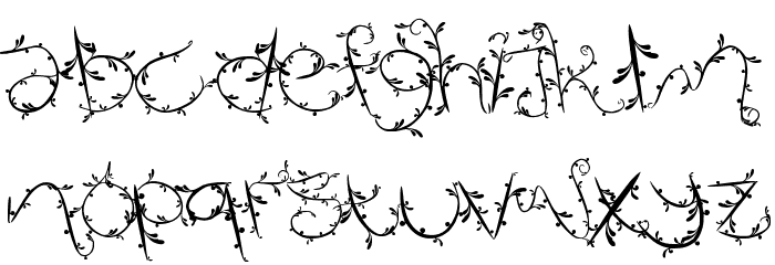 FTF Indonesiana Island Font LOWERCASE