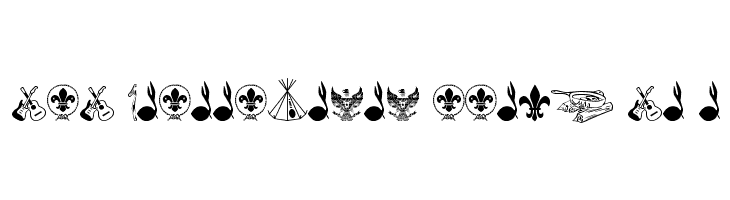 FTF Indonesiana Scout vl.1  font caratteri gratis
