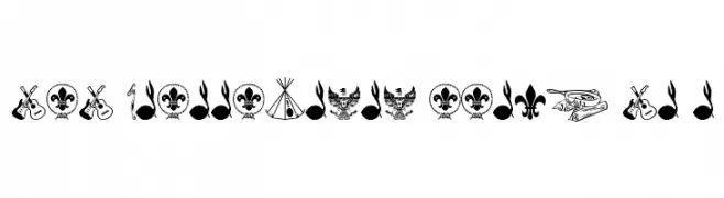 FTF Indonesiana Scout vl.1  フリーフォントのダウンロード