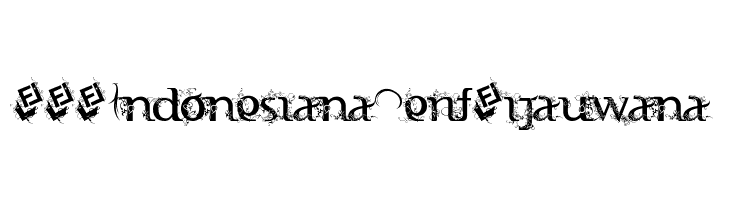FTF Indonesiana Serif Hijauwana  Frei Schriftart Herunterladen