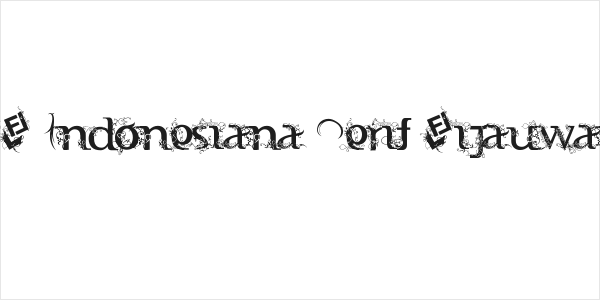 FTF Indonesiana Serif Hijauwana Logo