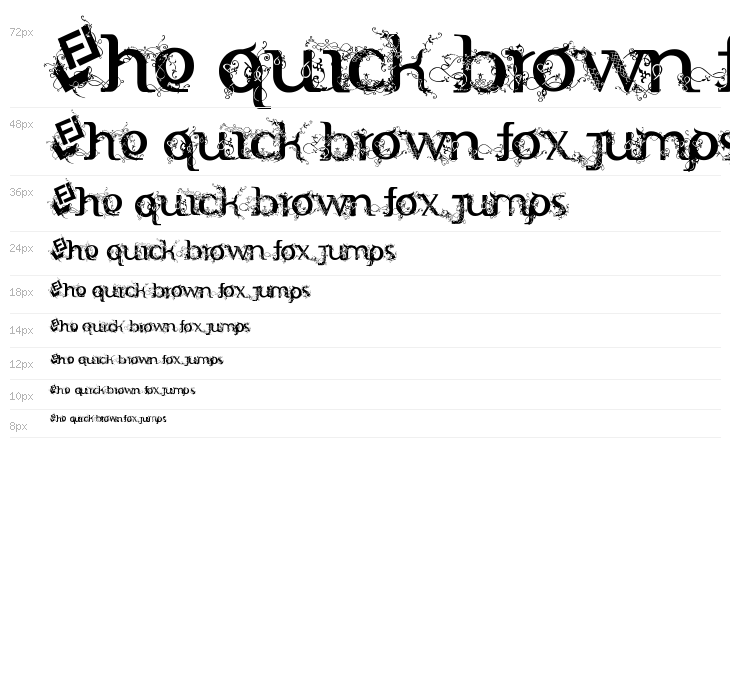 FTF Indonesiana Serif Hijauwana Waterfall