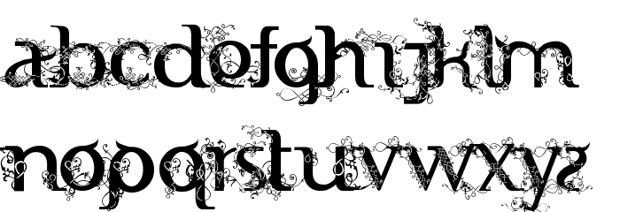 FTF Indonesiana Serif Hijauwana Font LOWERCASE