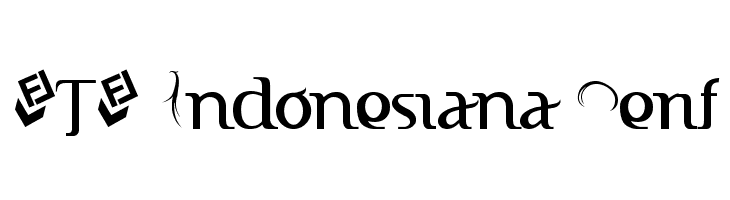 FTF Indonesiana Serif  フリーフォントのダウンロード