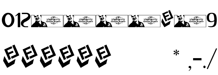 FTF Indonesiana Serif Font OTHER CHARS