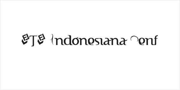 FTF Indonesiana Serif Logo