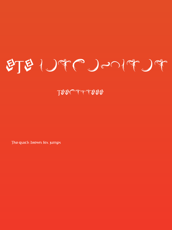 FTF Indonesiana Serif Poster