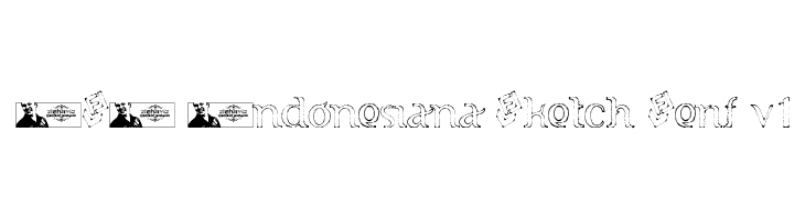 FTF Indonesiana Sketch Serif v.1  Скачать бесплатные шрифты