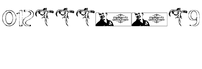 FTF Indonesiana Sketch Serif v.1 Font OTHER CHARS