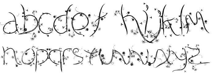 FTF Inspillo Mystic!` Font LOWERCASE