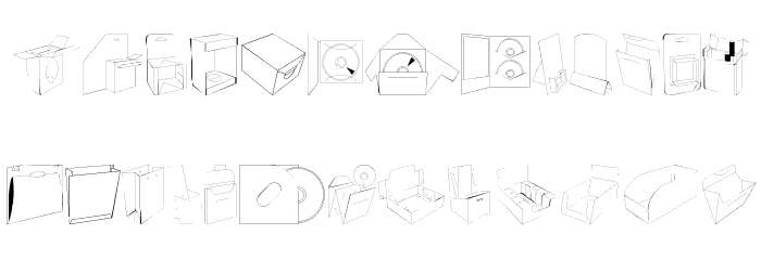 FTF Inspillo Packagee!` Font LOWERCASE