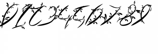 FTF Leafy Lopstonesia Font OTHER CHARS