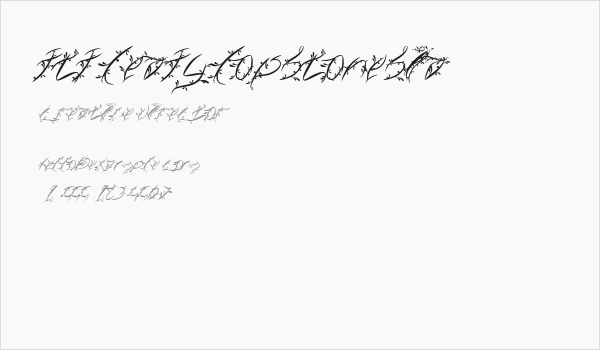 FTF Leafy Lopstonesia Business Card